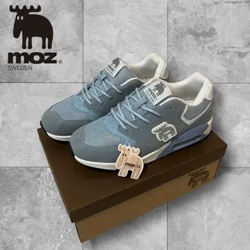 미사용 새상품 MOZ 여성용 스니커즈 에어 밑창 쾌적한 착용감