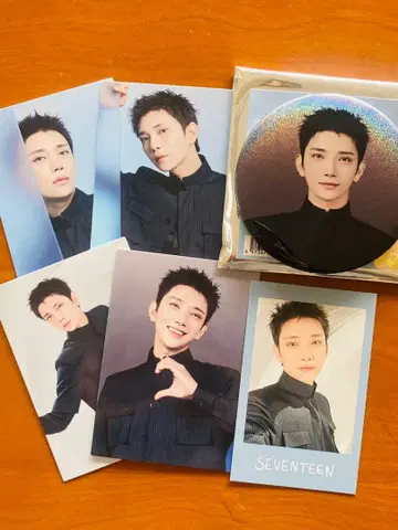 조슈아 seventeen 세부치 NEW 캔뱃지 트레이딩 카드