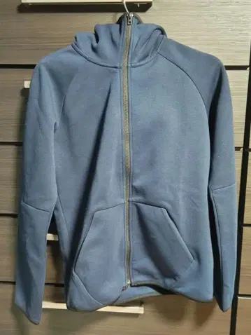 유니클로 네이비 드라이 스트레치 풀 집업 후드티