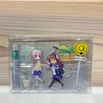 미사용품 만화 타임키라라전 마치카도마조쿠 아크릴 디오라마