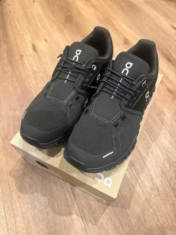 [ 새상품급 ] On Cloud 6 블랙 스니커즈