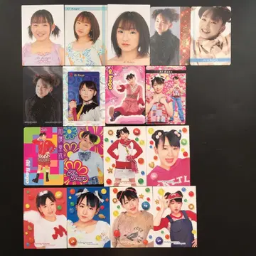 모닝구무스메. 카고 아이 트레이딩 카드 17장 세트