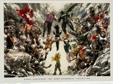 나의 히어로 아카데미아 히로아카 원화전 공식 도록