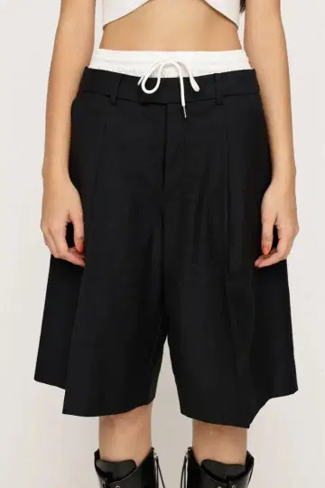 SLY 언더웨어 매니쉬 하프 팬츠 블랙 2