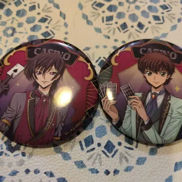 코드기어스 럭키 캔뱃지 복권 스자크 를르슈 아크릴