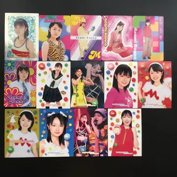 모닝구무스메 콘노 아사미 트레이딩 카드 14장 세트