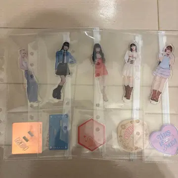 ME:I 이이다 시즈쿠 아크릴 스탠드 5개 세트