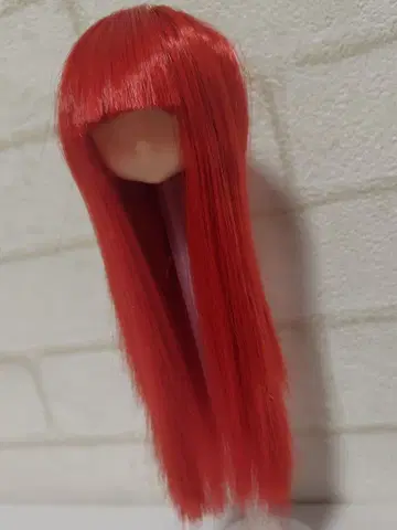 세리아 인형 (대) 큐트 가발 레드