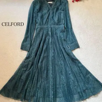 CELFORD 셀포드 레이스 롱 원피스 38