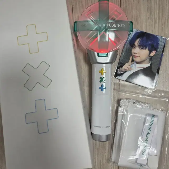 TXT 투바투 응원봉 모아봉 S급 풀박스. 비공굿 포함