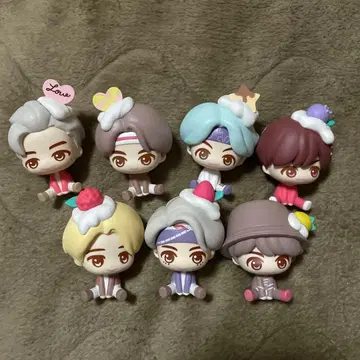 BTS Tiny tan 제일복권 Sweet time 피규어 7체 세트