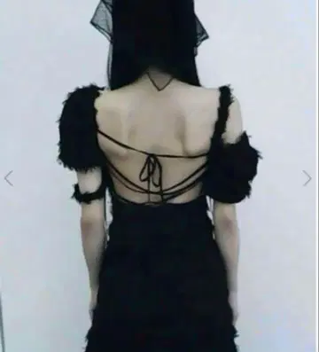 melt the lady laceup mini dress