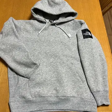 THE NORTH FACE 그레이 후드 부착 후드티