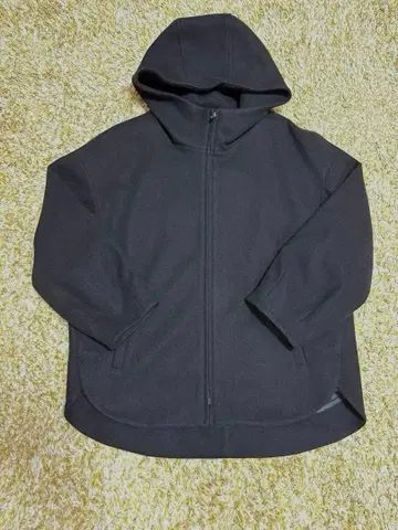 로페피크닉 저리 멜톤 집업 후디 블랙 컬러 M