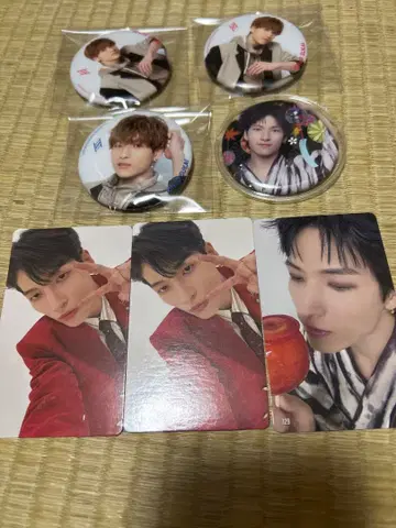 킨죠 스카이 캔뱃지 트레이딩 카드 세트