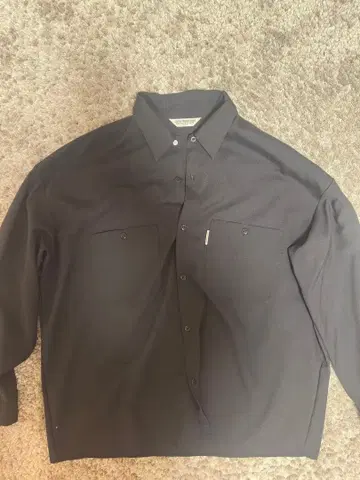 Cootie Productions 블랙 긴팔 셔츠 M