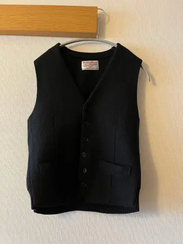 Harris Tweed 블랙 베스트