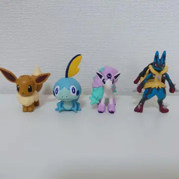 포켓몬스터 몬코레 피규어 4체 세트