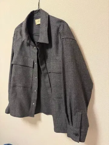 [ 유나이티드 애로우즈 ] 가을/겨울 그레이 셔츠 자켓 새상품