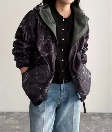 [ TAION ] MILITARY REVERSIBLE W-ZIP PK