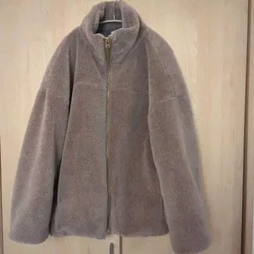 DISCOAT 깔끔한 보아 블루종