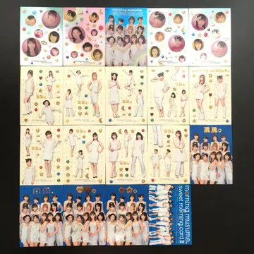 모닝구무스메 트레이딩 카드 19장 세트 2002