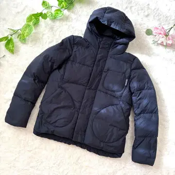 짐플렉스 다운 자켓 후드 부착 네이비 사이즈 12