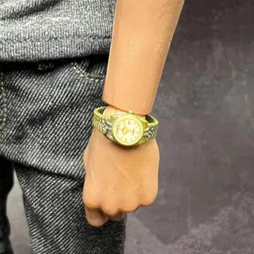 1/6 손목시계 실버 골드