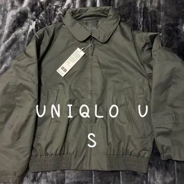 UNIQLO U 퍼프 테크 숏 블루종