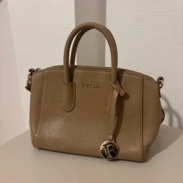 FURLA 테사 S 핸드백 베이지, 토프