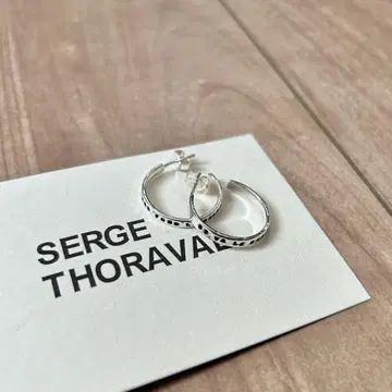 SERGE THORAVAL 세르주 트라발 눈 녹은 귀걸이