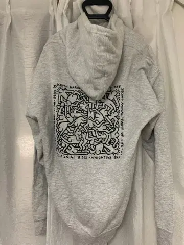 정품 키스 해링 후디 L