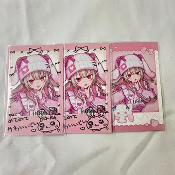 니지산지 Angelic Dream 마카이노 리리무 폴라로이드풍 카드