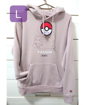 야돈 후드티 L 핑크 포켓몬