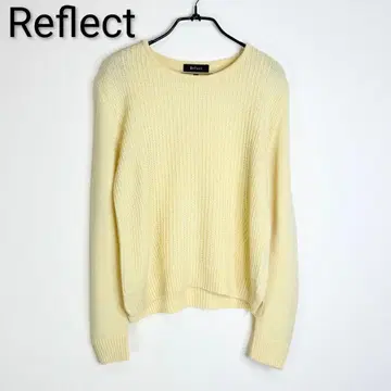Reflect 울 혼방 라메 믹스 니트