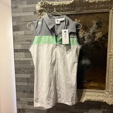 DESCENTE 골프 슬리브리스 셔츠 JP 3