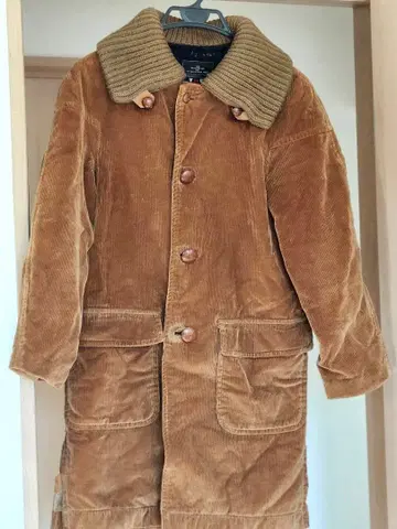 빈티지 VAN JACKET  코듀로이 브라운 코트