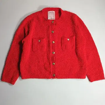 비어즐리 팬시 니트 자켓 가디건 F