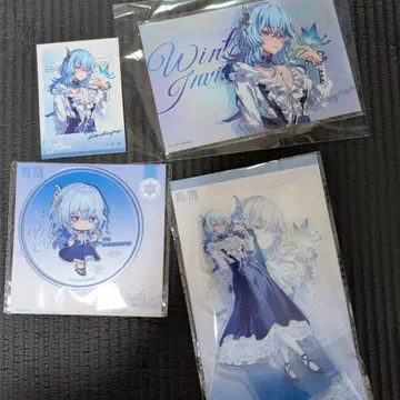 명조 애니메이트 겨울의 권유 쇼어 키퍼 아크릴 스탠드 세트