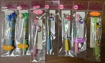 지역 한정 키티 마스코트 부착 볼펜 7종류