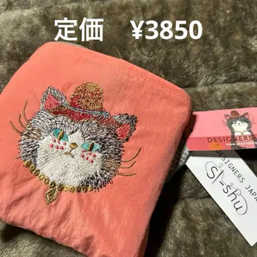 키타무라 하루코  고양이 자수 2way 에코백 택 포함 미사용 새상품