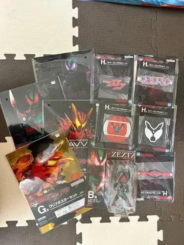 가면라이더 클리어 스탠드 세트