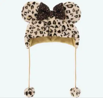 미니 마우스 레오파드 무늬 모자