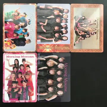 모닝구무스메 트레이딩 카드 5장 세트