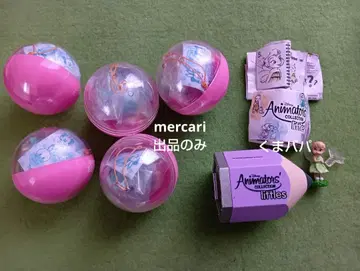 디즈니 캡슐 토이 5점과 팅커벨 미니 피규어 1세트