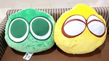 뿌요뿌요 킹 사이즈 봉제 인형 미도리 뿌요 키이로 뿌요 세트