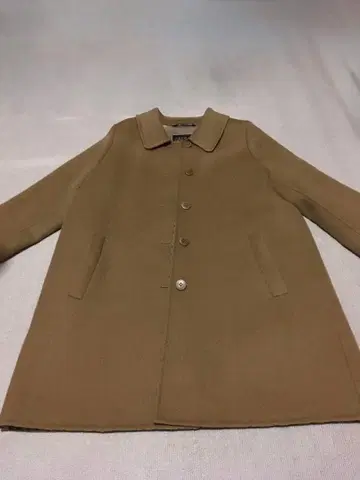 매킨토시 런던 베이지 울 롱 코트