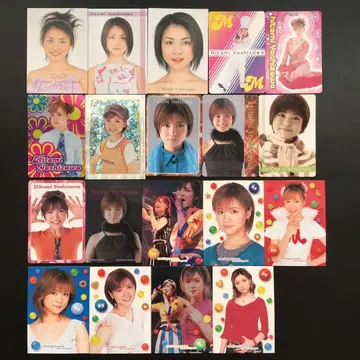 모닝구무스메 요시자와 히토미 트레이딩 카드 19장 세트