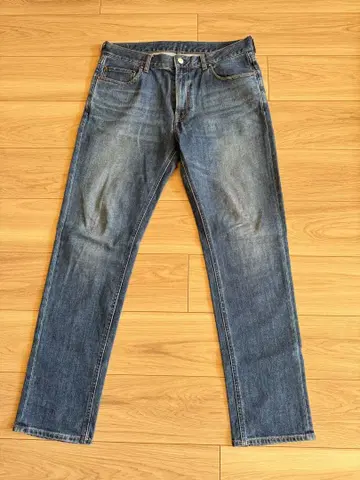 BEAMS 스트레이트 청바지