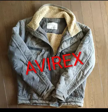 AVIREX 퀼팅 자켓
